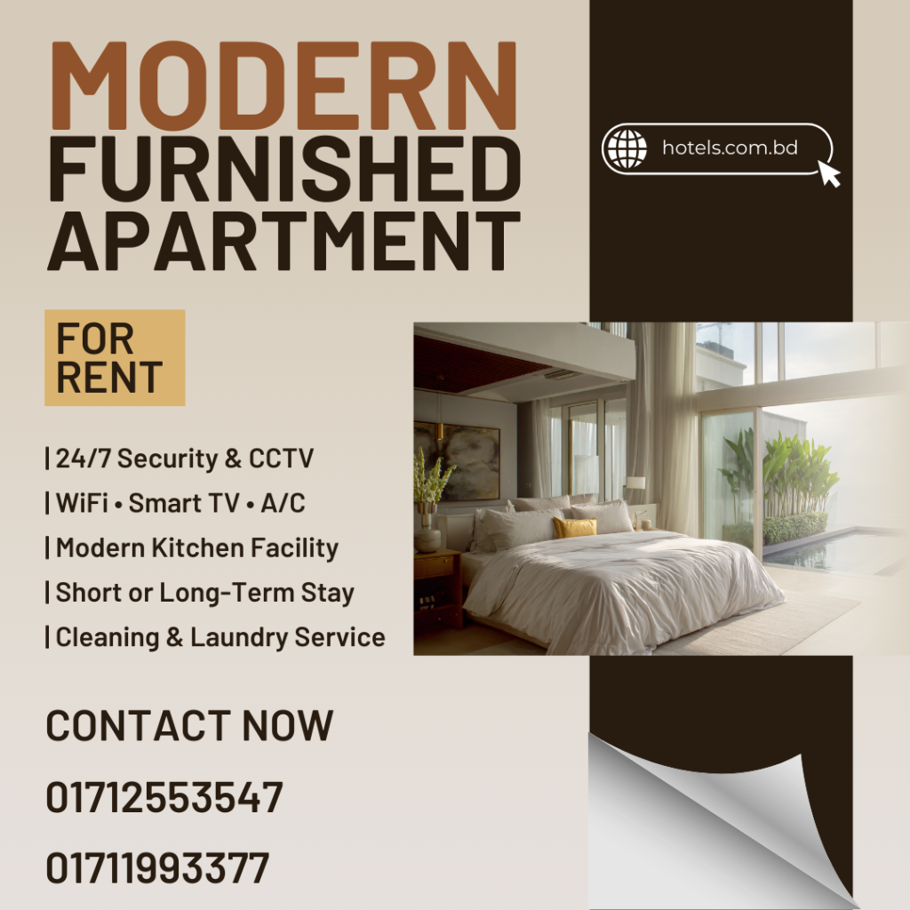 Fully Furnished Apartment For Rent